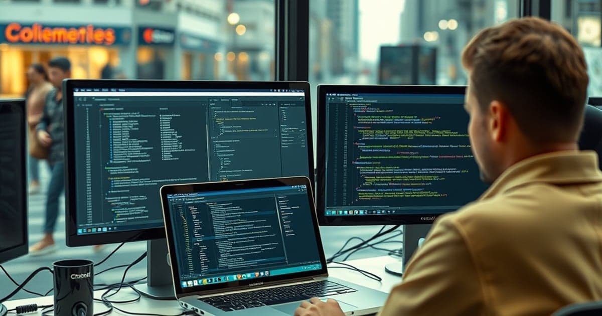 Imagem editorial do artigo Vercel: A Plataforma Definitiva para Desenvolvedores de Frontend e Aplicações Modernas